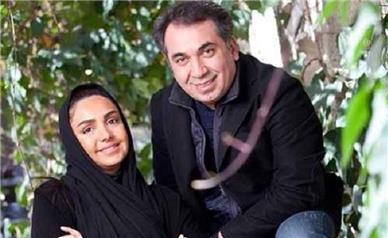 عکسی از سیامک انصاری و همسرش