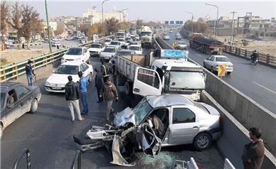 ۱۶ درصد فوتی‌های تصادفات در تهران در بزرگراه آزادگان رخ می‌دهد