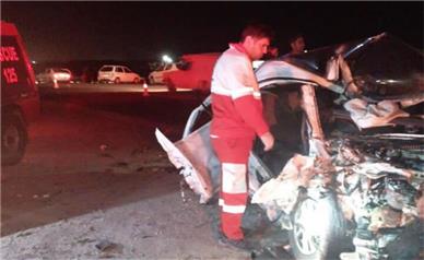 تصادف در جاده مشهد- سرخس منجر به مرگ ۵ نفر شد