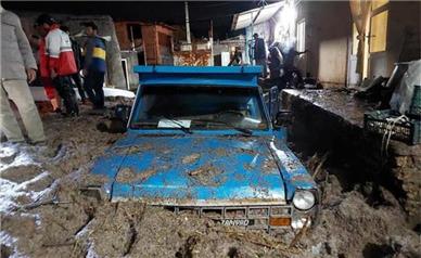 خسارت سنگین سیل به روستاهای اهر