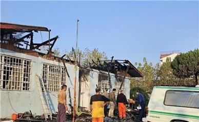 مرگ دست‌کم ۳۲ نفر در آتش سوزی کمپ ترک اعتیاد لنگرود