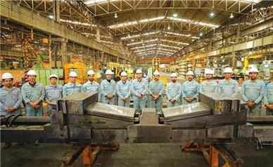 تعمیر و بهینه‌سازی تجهیز ویج سیستم ناحیه نورد سرد