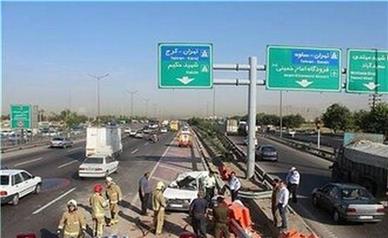 بیشترین تصادفات منجر به فوت تهران؛ در این بزرگراه