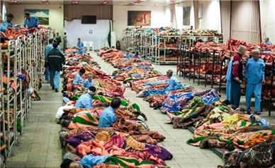 پذیرش بی‌خانمان‌ها در گرمخانه‌های تهران