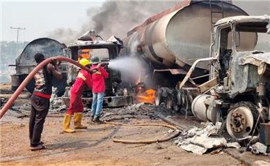 انفجار تانکر سوخت در غنا