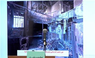 عوامل تحریق و تخریب مسجد و حوزه در دادگاه/ماجرای بسته مشکوک+تصاویر