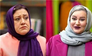 عکسی از نعیمه نظام دوست و فاطمه هاشمی در دهه ۷۰