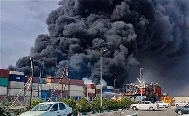 ۶۲۳ کانتینر آسیب‌دیده در حادثه بندر شهید رجایی تعیین تکلیف شد