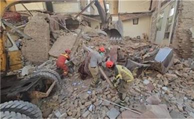 ۳ کشته و یک مصدوم در ریزش ساختمان در قیام‌دشت