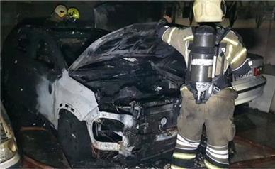 آتش سوزی گسترده در مجتمع مسکونی ۶۰ واحدی در تهران