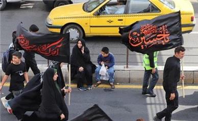 خدمات رایگان تاکسی‌های تهران به جاماندگان پیاده‌روی اربعین حسینی تهران