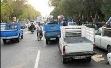 تردد کامیون‌ و وانت‌ در تهران ممنوع شد