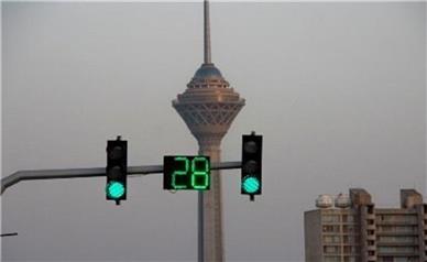 خاموشی ۲۰ درصد چراغ‌های راهنمایی و رانندگی تهران برطرف شد