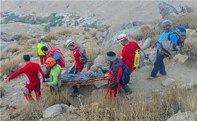 سقوط مرگبار زن کوهنورد در ارتفاعات برفخانه طزرجان