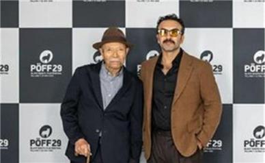 حضور گلشیفته فراهانی و علی نصریان روی فرش قرمز+عکس