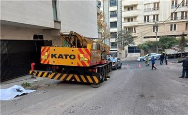 حرکت ناگهانی جرثقیل فاجعه آفرید