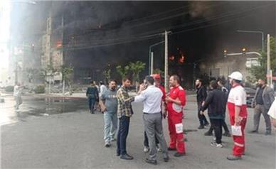 اعلام آمار جان باختگان حادثه آتش سوزی پاساژ ارغوان