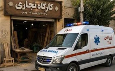 قطع انگشتان دست یک کارگر ۳۳ساله در حین انجام کار