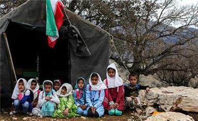 ریزش آمار دانش‌آموزان عشایر در گذار از مقطع ابتدایی به متوسطه