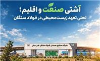 آشتی صنعت و اقلیم؛ تجلی تعهد زیست‌محیطی در فولاد سنگان